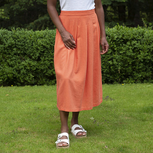 Lily & Me Orange St Ives Skirt