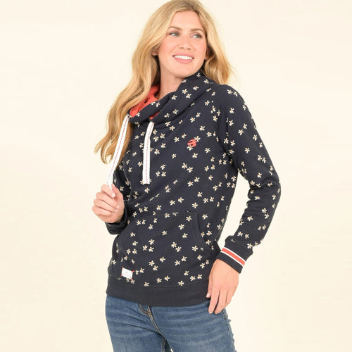 Brakeburn Navy Elise Hoodie