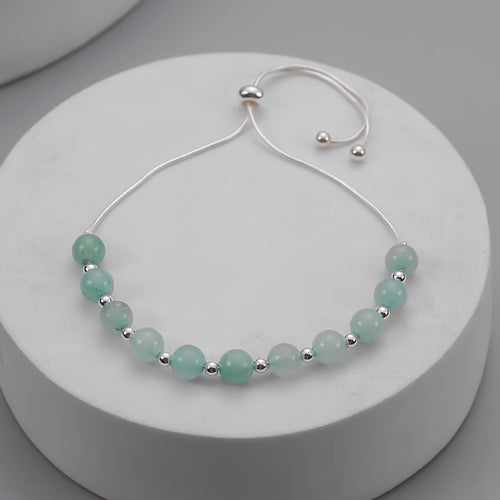 Light Green Bead Bracelet