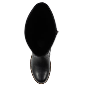 Lunar Black Reuben Knee Boot