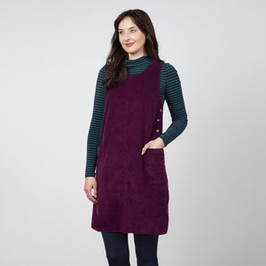 Lily & Me Damson Carrie Cord Dress