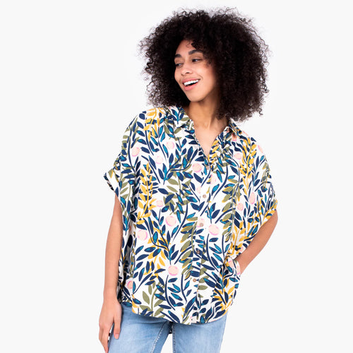 Brakeburn White Trailing Shirt