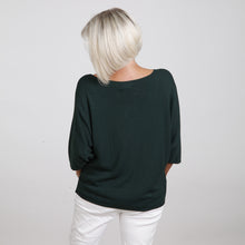 Load image into Gallery viewer, Goose Island Bottle Green V Neck Knitted Batwing