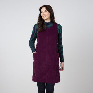 Lily & Me Damson Carrie Cord Dress