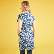 Load image into Gallery viewer, Weird Fish Ensign Blue Monsanta Organic Cotton Tunic