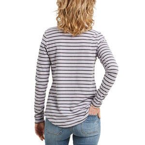 Fat Face Iris Long Sleeve Breton Stripe T-Shirt