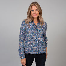 Load image into Gallery viewer, Lily &amp; Me Navy Ebley Shirt Woodland Flowers