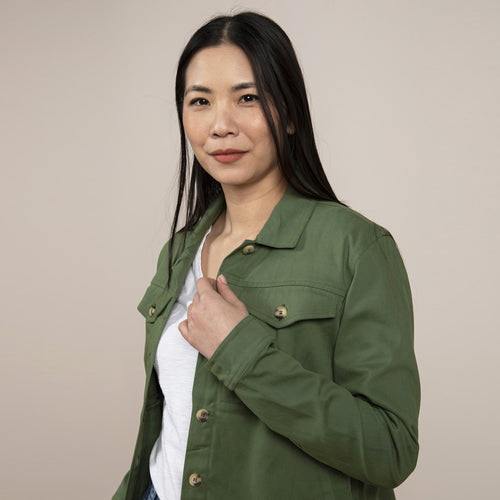 Lily & Me Khaki Autumn Jacket