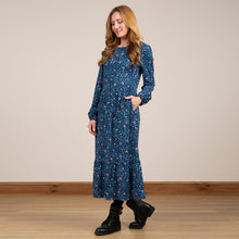 Load image into Gallery viewer, Lily &amp; Me Soft Blue Wickridge Dress Giraffe