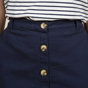 Lily & Me Navy Orchard Skirt