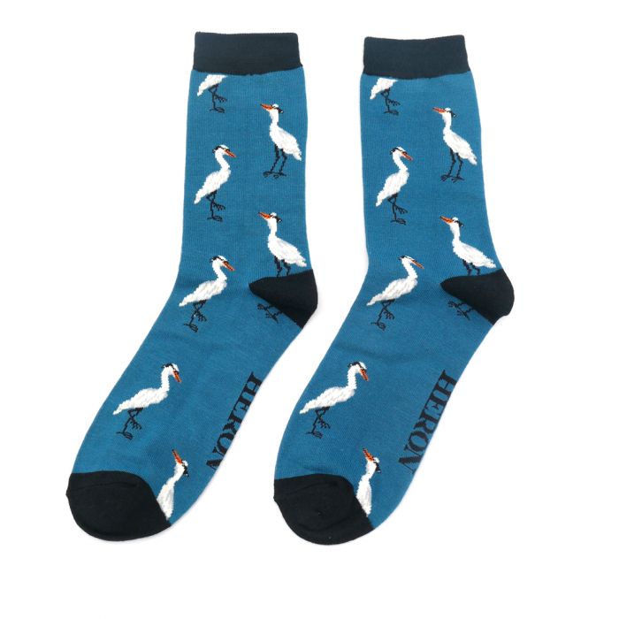Mr Heron Blue Herons Socks
