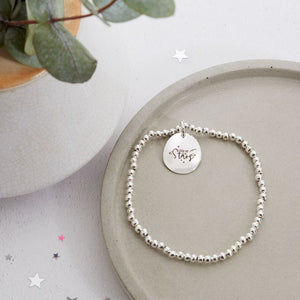 Molly & Izzie Beaded Bracelet Look Up At The Stars