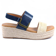 Load image into Gallery viewer, Lunar Logan Navy Sandals