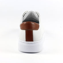 Load image into Gallery viewer, Lunar Zamora White Leather Trainers
