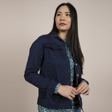 Load image into Gallery viewer, Lily &amp; Me Navy Autumn Jacket