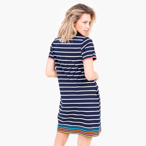 Brakeburn Navy Melody Polo Dress