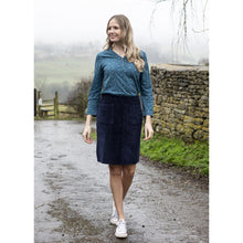 Load image into Gallery viewer, Lily &amp; Me Navy Katie Skirt