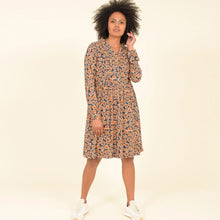 Load image into Gallery viewer, Brakeburn Pine Cone Button Shirt Dress