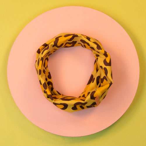 Powder Leopard Print Multiway Band