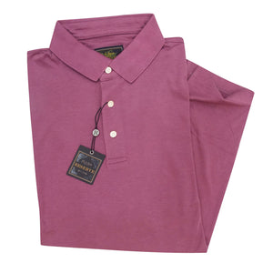 Jos. A. Bank Purple Mens Pima Cotton Short Sleeve Polo Shirt