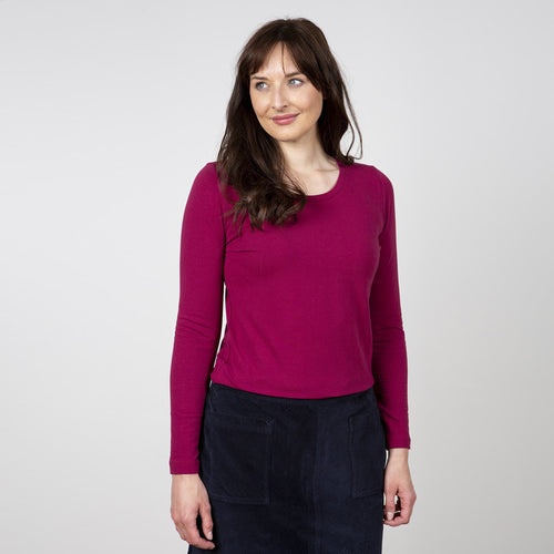 Lily & Me Raspberry Layering Tee