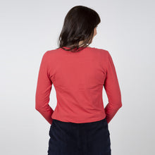 Load image into Gallery viewer, Lily &amp; Me Chalk Red Layering Tee
