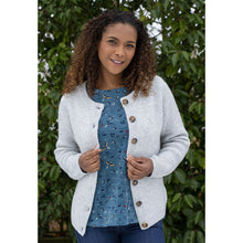Load image into Gallery viewer, Lily &amp; Me Grey Cosy Rib Cardi