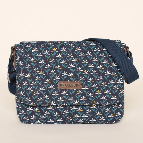 Brakeburn Navy Evelyn Saddle Bag