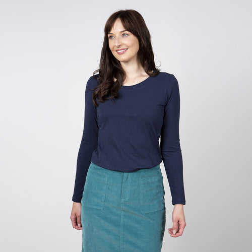 Lily & Me Navy Layering Tee