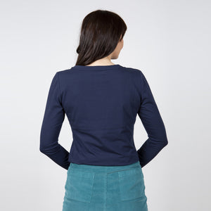 Lily & Me Navy Layering Tee