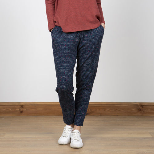 Lily & Me Navy Avening Trouser Harvest Seeds