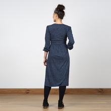 Load image into Gallery viewer, Lily &amp; Me Navy Brimscombe Dress Harvest Seed